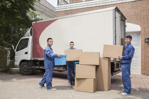 Professional local removals team preparing a move in Wennington