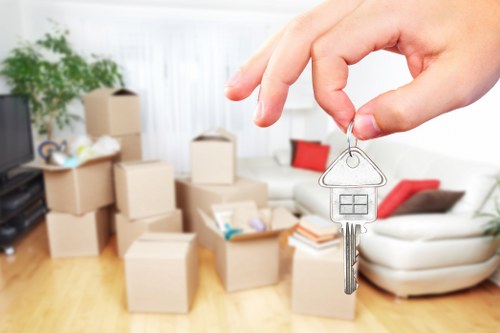 Local moving van service in Wennington for quick relocations