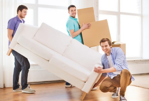 Organized storage unit in Wennington for family belongings