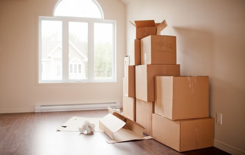 Secure office storage layout with lockable cabinets and archive shelving