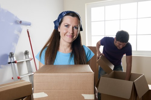 Organized household storage boxes in Wennington